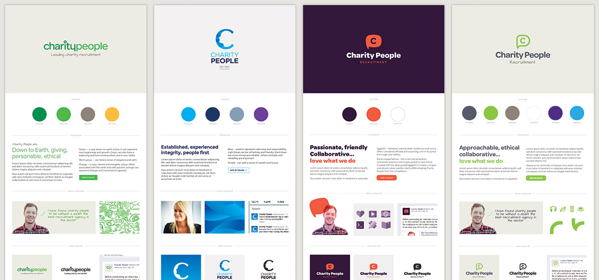 Charity People logo concepts